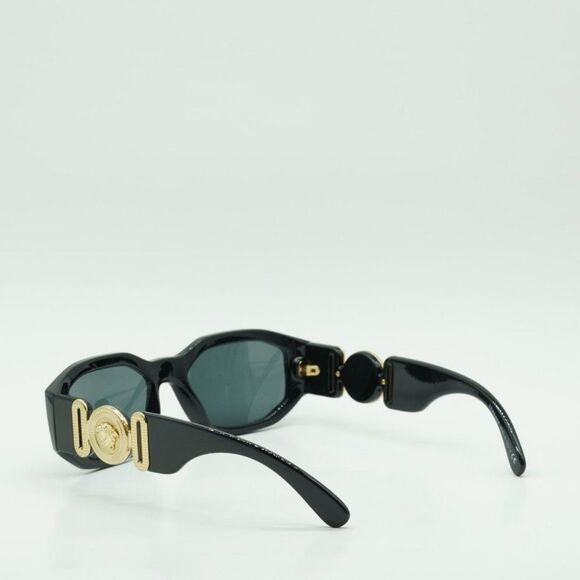 💯 NEW VERSACE VE4361 GB1/87 BLACK GREY UNISEX SUNGLASSES - Picture 9 of 13